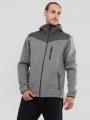 Fundango Ashford Insulated Fleece Jacket męski bluza z polaru szary 1