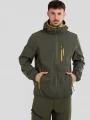 Fundango Alloy Hooded Softshell męski kurtka softshell zielony 1