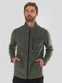 Fundango Jeffrey Fleece Jacket męski bluza z polaru oliwka 1