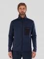 Fundango Revolution Fleece Jacket męski bluza z polaru ciemnoniebieski 1