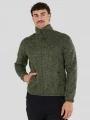 Fundango Cruz Knit Fleece Jacket męski bluza z polaru oliwka 1