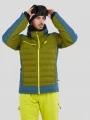 Fundango Orion Padded Jacket męski pikowana kurtka narciarska oliwka 1