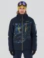 Fundango Privet Allmountain Jacket męski kurtka narciarska ciemnoniebieski 1
