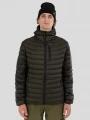 Fundango Rauris Down Jacket męski puchowa kurtka oliwka 1