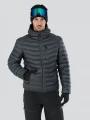 Fundango Rauris Down Jacket męski puchowa kurtka szary 1