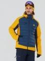 Fundango Orion Padded Jacket męski pikowana kurtka narciarska niebieski 1