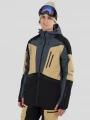 Fundango Rigel ECO 3L Jacket męski kurtka przeciwdeszczowa piasek 1