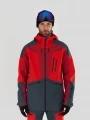 Fundango Rigel ECO 3L Jacket męski kurtka przeciwdeszczowa czerwony 1