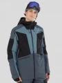 Fundango Rigel ECO 3L Jacket męski kurtka przeciwdeszczowa zielony 1