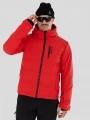 Fundango Portage Padded Jacket męski pikowana kurtka narciarska czerwony 1