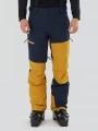 Fundango Teak Colourblock Pants męski spodnie narciarskie żółty 1