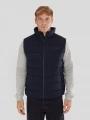 Fundango Vance Padded Vest męski kamizelka ciemnoniebieski 1