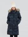 Fundango Puppis Padded Jacket damski kurtka zimowa ciemnoniebieski 1