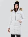 Fundango Puppis Padded Jacket damski kurtka zimowa biały 1
