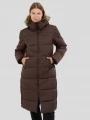 Fundango Meganne Padded Jacket damski kurtka zimowa brąz 1