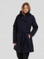 Fundango Charlotte Trenchcoat damski prochowiec ciemnoniebieski 1