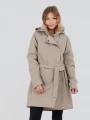 Fundango Charlotte Trenchcoat damski prochowiec piasek 1