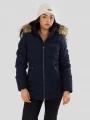 Fundango Prue Padded Jacket damski kurtka zimowa ciemnoniebieski 1