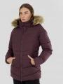Fundango Prue Padded Jacket damski kurtka zimowa fiolet 1