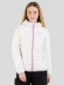 Fundango Vinke Padded Jacket damski pikowana kurtka przejściowa biały 1