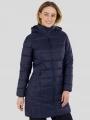 Fundango Lunel Padded Jacket damski pikowana kurtka przejściowa ciemnoniebieski 1