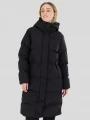 Fundango Cosycoat Long Padded Jacket damski pikowana kurtka zimowa czarny 1
