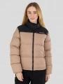 Fundango Nina Padded Jacket damski pikowana kurtka zimowa brąz 1