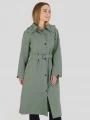 Fundango Brighton Trenchcoat damski prochowiec zielony 1