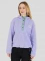 Fundango Juniper Pile Jacket damski sweter z kapturem fiolet 1