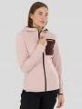 Fundango Nigata Full Zip Hoodie damski hybrydowa warstwa pośrednia różowy 1
