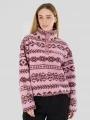 Fundango Pacha Fleece Jacket damski bluza z polaru różowy 1