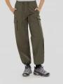 Fundango Nova Cargo Pants damski spodnie treningowe zielony 1