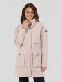 Fundango Zhuri Waterproof Jacket damski plaszcz przeciwdeszczowy różowy 1