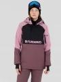 Fundango Birch ECO Logo Anorak damski kurtka różowy 1