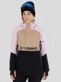 Fundango Birch ECO Logo Anorak damski kurtka różowy 1