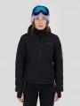 Fundango Rodney Padded Jacket damski pikowana kurtka narciarska czarny 1