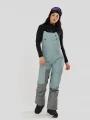 Fundango Sakura ECO Bib Pants damski spodnie narciarskie zielony 1