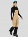 Fundango Sakura ECO Bib Pants damski spodnie narciarskie piasek 1