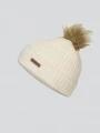 Fundango Merna Beanie damski czapka z pomponem biały 1