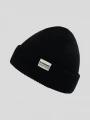 Fundango Tara Beanie czapka robiona na drutach czarny 1