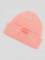 Fundango Blitz Beanie czapka robiona na drutach różowy 1