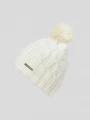 Fundango Renna II Beanie damski czapka robiona na drutach biały 1