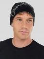 Fundango Ace Beanie czapka robiona na drutach czarny 1