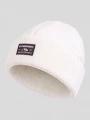 Fundango Zeo Fleece Beanie czapka robiona na drutach biały 1