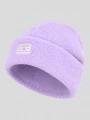 Fundango Zeo Fleece Beanie czapka robiona na drutach fiolet 1